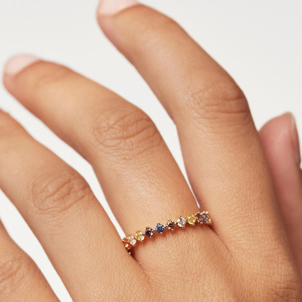 Anillo Chapado en Oro 18K
