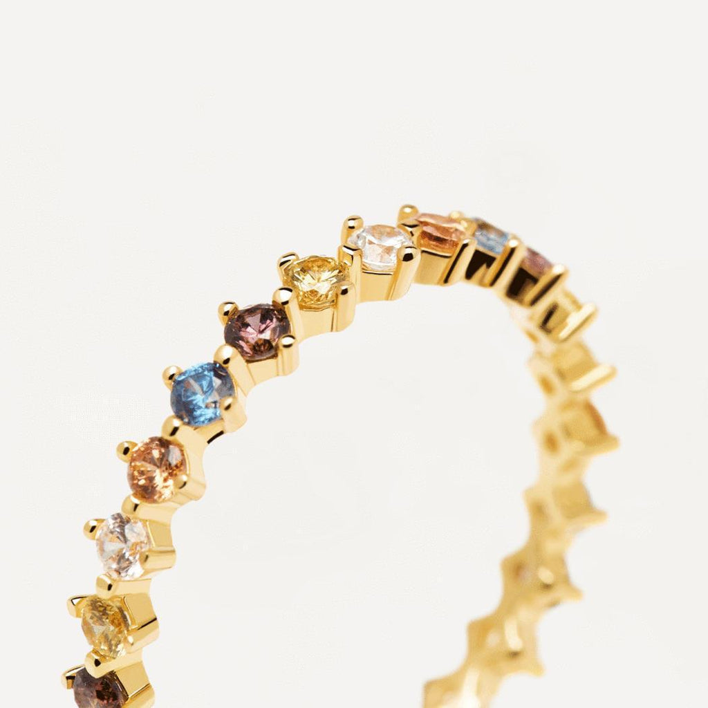Anillo Chapado en Oro 18K