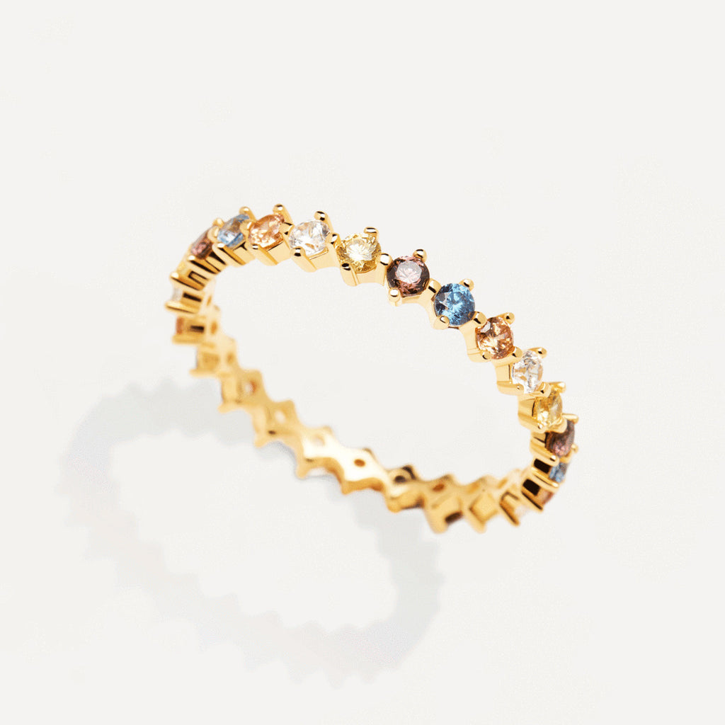 Anillo Chapado en Oro 18K