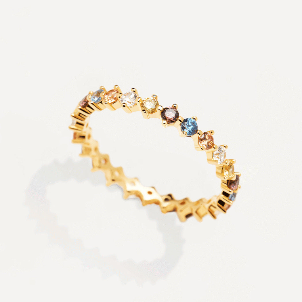 Anillo Chapado en Oro 18K