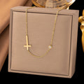 Collar Cruz Oro