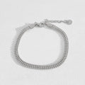 Pulsera plateada